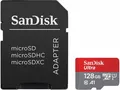 Produktbild: 128GB Sandisk Micro SDXC Speicherkarte Ultra UHS-I U1 140 MB/s A1 Class 10
