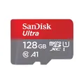 Produktbild: Sandisk microSD Speicherkarte 128GB Ultra A1 140MBs Class 10 UHS I mit SDAdapter