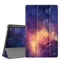 Produktbild: Fintie Hülle für Samsung Galaxy Tab A 10,1 T510/T515 2019 - Ultra Schlank Superleicht Kunstleder Schutzhülle Cover Case mit Standfunktion für Samsung Galaxy Tab A 10.1 Zoll 2019 Tablet, Die Galaxie
