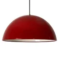 Produktbild: bamyum Lipeo Metall Pendelleuchte, Hängelampe Rot Küche 40 cm, Hängeleuchten & Pendelleuchten, Küchenlampe Hängend, Lampe Vintage