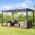 Produktbild: TOOLPORT Sunset 3x4 m Hardtop Gartenpavillon, ohne Seitenteile - (300161)