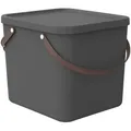 Produktbild: Rotho - Aufbewahrungssystem Albula 40 L Anthrazit Aufbewahrungsbox Mit Deckel