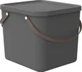 Produktbild: Rotho Aufbewahrungssystem Albula 40 L anthrazit Aufbewahrungsbox mit Deckel
