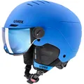 Produktbild: Uvex Rocket Jr. Visor blue matt - 51 - 55 cm