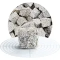 Produktbild: Schicker Mineral-Granit Pflastersteine hellgrau 5x5x5 cm 25 kg-