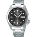 Produktbild: Seiko 5 Sports Armbanduhr Herren, Silber Anthrazit, Edelstahl, Hardlexglas, Durchmesser 40mm, 10bar, SRPE51K1