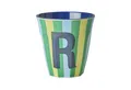 Produktbild: rice Becher Melamin Becher mit Buchstaben - Jungen, 1-tlg., Melamin, Buchstaben Becher