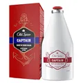 Produktbild: Old Spice Captain After Shave Lotion für Männer, 100ml, Frischekick nach der Rasur, Duft in Parfümqualität, schnelltrocknend, für Gesicht und Hals