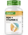 Produktbild: vit4ever MSM 2000 mg - 365 Tabletten - Mit natürlichem Vitamin C aus Acerola - Ohne Zusätze - 6 Monate Vorrat - Hochdosiert - Laborgeprüft - Vegan