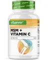 Produktbild: MSM 2000mg - 365 Tabletten - Mit natürlichem Vitamin C aus Acerola - Ohne Zus...
