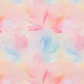 Produktbild: Geschenkpapier Blumen 70cm x 2m Rolle Aquarell Pastell Farben Bunt - Rosa