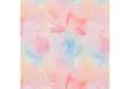 Produktbild: Star Geschenkpapier, Geschenkpapier Blumen 70cm x 2m Rolle Aquarell Pastell Farben Bunt
