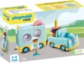 Produktbild: PLAYMOBIL 1.2.3 71325 1.2.3: Verrückter Donut Truck mit Stapel- und Sortierfunktion