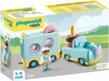 Produktbild: Playmobil® PLAYMOBIL ® 71325 1.2.3: Verrückter Donut Truck Spielbausteine