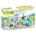 Produktbild: PLAYMOBIL 71325 1.2.3: Verrückter Donut Truck mit Stapel- und Sortierfunktion