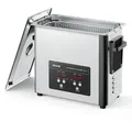 Produktbild: VEVOR 6 L Ultraschallreiniger, professionelle Ultraschallreinigungsmaschine mit Reinigungskorb & Digitalanzeige, 120 W Edelstahl 40 kHz Industrielle Reinigungsmaschine für Uhren Schmuck