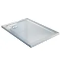 Produktbild: DUSCHWANNE DUSCHTASSE 110x70 CM RECHTECKIG ACRYL DUSCHE ECKIG DUNN ULTRA SLIM H4