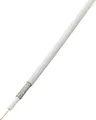 Produktbild: TRU Components 1570929 Koaxialkabel Außen-Durchmesser: 6.60mm RG6 /U 75Ω 85 dB Weiß 25m