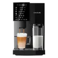 Produktbild: Cecotec Superautomatische Kaffeemaschine Cremmaet Compactccino Black, 19 Bar, Thermoblock-System, frisch gemahlene Bohnen mit Plug&Play, 150 g Kaffeebohnentank Mühle, 1,1 L Wassertank, 400 ml Milch