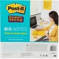 Produktbild: Post-it Haftnotizen Super Sticky Big Notes, gelb, 279 x 279mm, selbstklebend, 30 Blatt