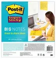Produktbild: 1-10x Post-it Haftnotizen super sticky BIG NOTES, 279 x 279 mm SPARE BIS ZU 39%