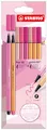 Produktbild: STABILO - Premium-Filzstifte & Fineliner - Pen 68 & point 88 - Shades of Pink - 8er Pack