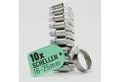 Produktbild: greate. Schlauchschelle 20x Schlauchschellen Edelstahl 16-25 mm - Einstellbare Schlauchschelle, (10-St)