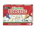 Produktbild: noris Kinder Electric Lernspiel – Zuordnungsspiel mit Lichtsignal bei richtiger Antwort, 12 Bildtafeln, Batterie betrieben – pädagogisches Spielzeug Kinder ab 4 Jahren