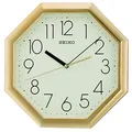 Produktbild: Seiko Octagon Wanduhr – Gold, 30,2 x 5,1 x 29,8 cm