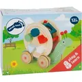 Produktbild: Small foot 11734 - Nachzieh-Stecktier Schnecke, Nachziehtier, Motorikspielzeug