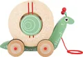 Produktbild: Small Foot Nachzieh-Stecktier Schnecke | 100% Holz