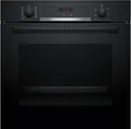Produktbild: BOSCH Pyrolyse Backofen Serie 4 HBA574BB3, mit Teleskopauszug nachrüstbar