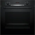 Produktbild: Bosch HBA574BB3 Backofen 60cm Schwarz Pyrolyse 7Heizarten AutoPilot10 LED-Display Versenkknebel