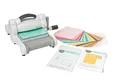 Produktbild: Sizzix Big Shot Starter-Set für manuelles Stanzen und Prägen (6 Zoll) | Kartenherstellung, Papierbasteln, Scrapbooking, Schablonieren und mehr, Weiß/Grau, Einheitsgröße
