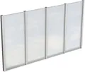 Produktbild: Skanholz Carport-Seitenwand, BxH:343x200 cm, m. Polycarbonat, freistehend