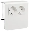 Produktbild: SL200809009016 Elektro-Sockelleisten-Zubehör Steckdosencontainer Weiß 1St.