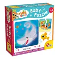 Produktbild: Lisciani - CAROTINA BABY - 6 Meerespuzzles - 4-teilige Puzzles - Bildungsspiel mit Meeresbewohnern - Spielerisches Lernen - Made in Italy - Für Kinder von 1 bis 4 Jahren