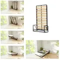 Produktbild: Wall Bed King Stauraumbett Wall Bed King Schrankbett – Platzsparendes Vertikales Wandbett 120 cm x 190 cm