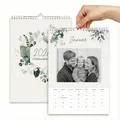 Produktbild: heaven+paper® Fotokalender 2026 zum selbstgestalten | Bastelkalender 2026 A4 aus extra dickem 250 g/m² Karton | Wandkalender 2026 Made in Germany