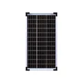 Produktbild: enjoysolar Mono 30W 12V Monokristallines Solarpanel Solarmodul Photovoltaikmodul ideal für Wohnmobil, Gartenhäuse, Boot