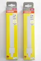 Produktbild: 2x OSRAM DULUX LED-Stabform Lampe G23 Birne 220V 6 = 11W 3000K Warm-Weiss