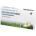 Produktbild: DESLORATADIN ADGC 5 mg Filmtabletten 20 St