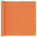 Produktbild: vidaXL Balkon Sichtschutz Bespannung Terrasse Windschutz Sonnenschutz Balkonbespannung Balkonverkleidung Orange 90x600cm Oxford-Gewebe