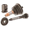 Produktbild: SET Getriebe 4-Gang kpl. mit Schaltwalze (Losrad - 44, 40, 36, 34 Z / Festrad -10, 16, 19, 22 Z) - f. Simson -Motor M500
