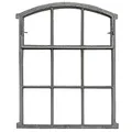 Produktbild: Fenster zum Öffnen grau Stallfenster Eisenfenster Eisen 71cm Antik-Stil (b2)