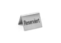 Produktbild: Tischschild Reserviert - 4 Stk., HENDI, Reserviert, 50x35x(H)40mm