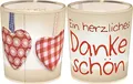 Produktbild: TEELICHTHALTER DANKE 640596