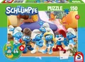 Produktbild: Schmidt Kinderpuzzle mit 2 Schlumpf-Figuren 56524 Schlumpfige Freunde