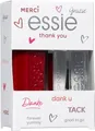 Produktbild: essie Nagellack-Set thank you, 2-tlg., mit natürlichen Inhaltsstoffen