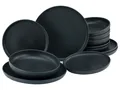 Produktbild: CreaTable - Uno - Tellerset 12-tlg (Black)